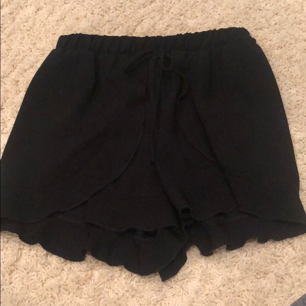 Black shorts